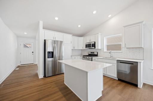 (All the following photos are of a similar home, actual finishes may vary.)