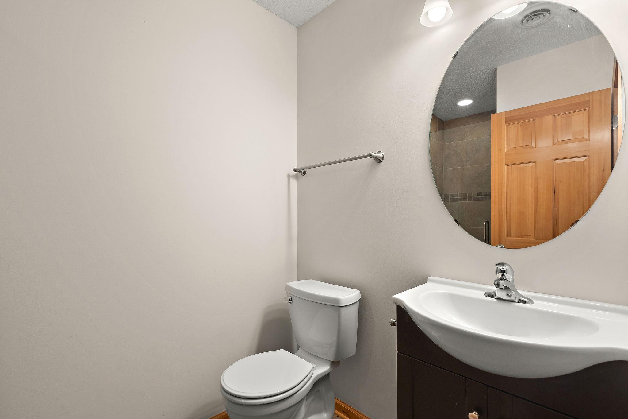 Lower level 3/4 bath
