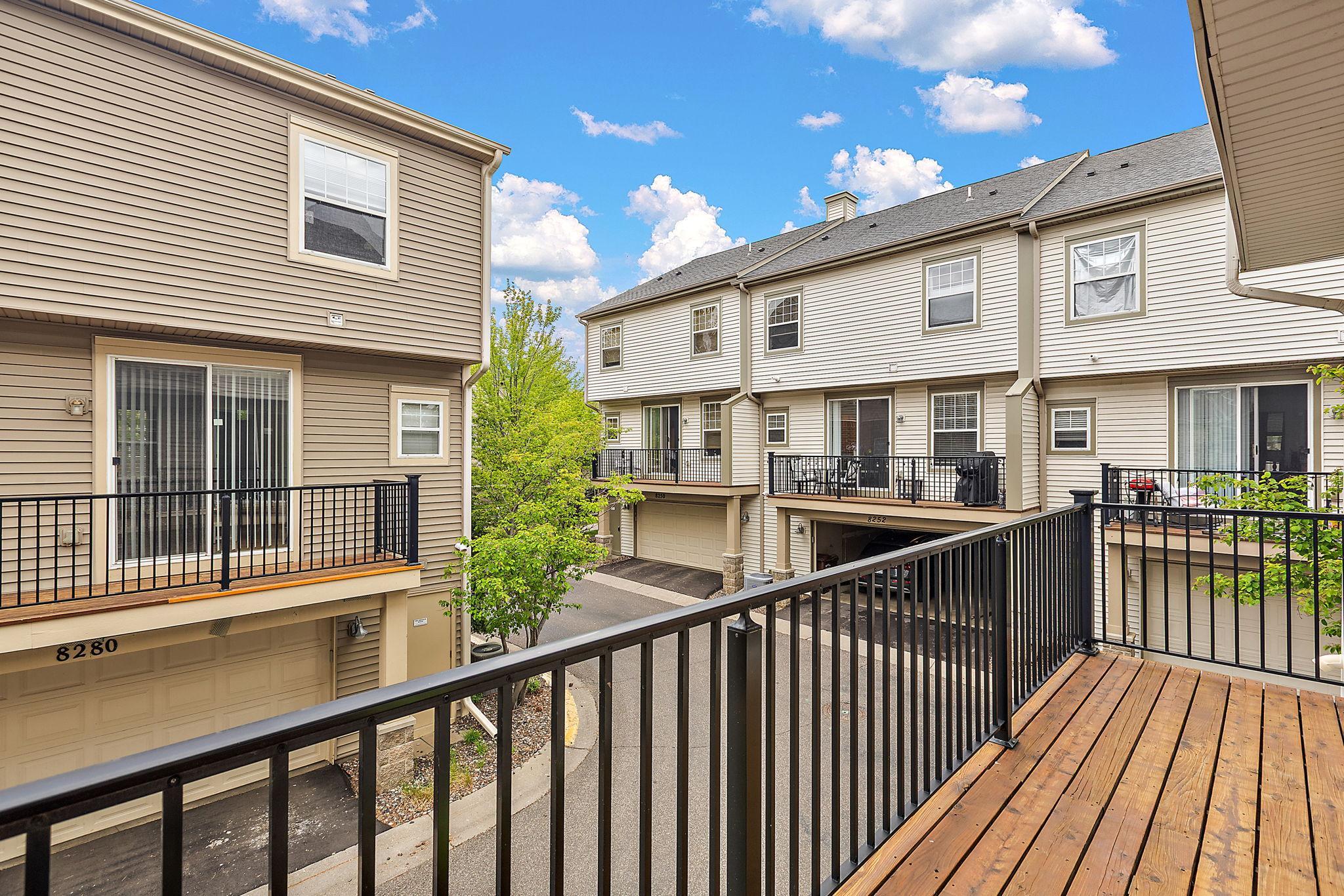 Deck off the dining room