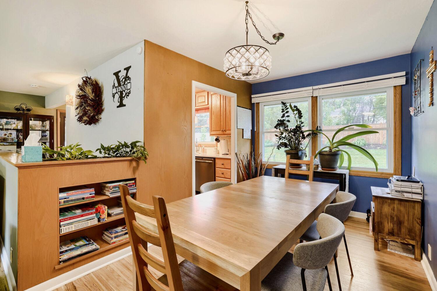 This home offers an abundant amount of natural lighting