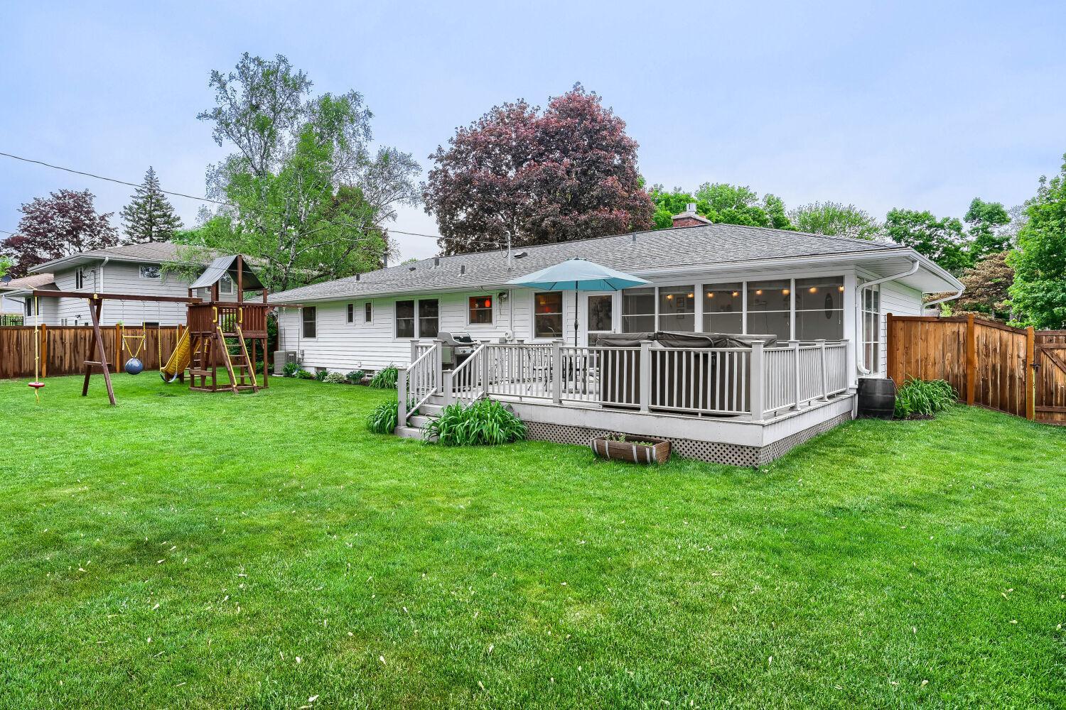 Maintenance free decking and Rainbow play system