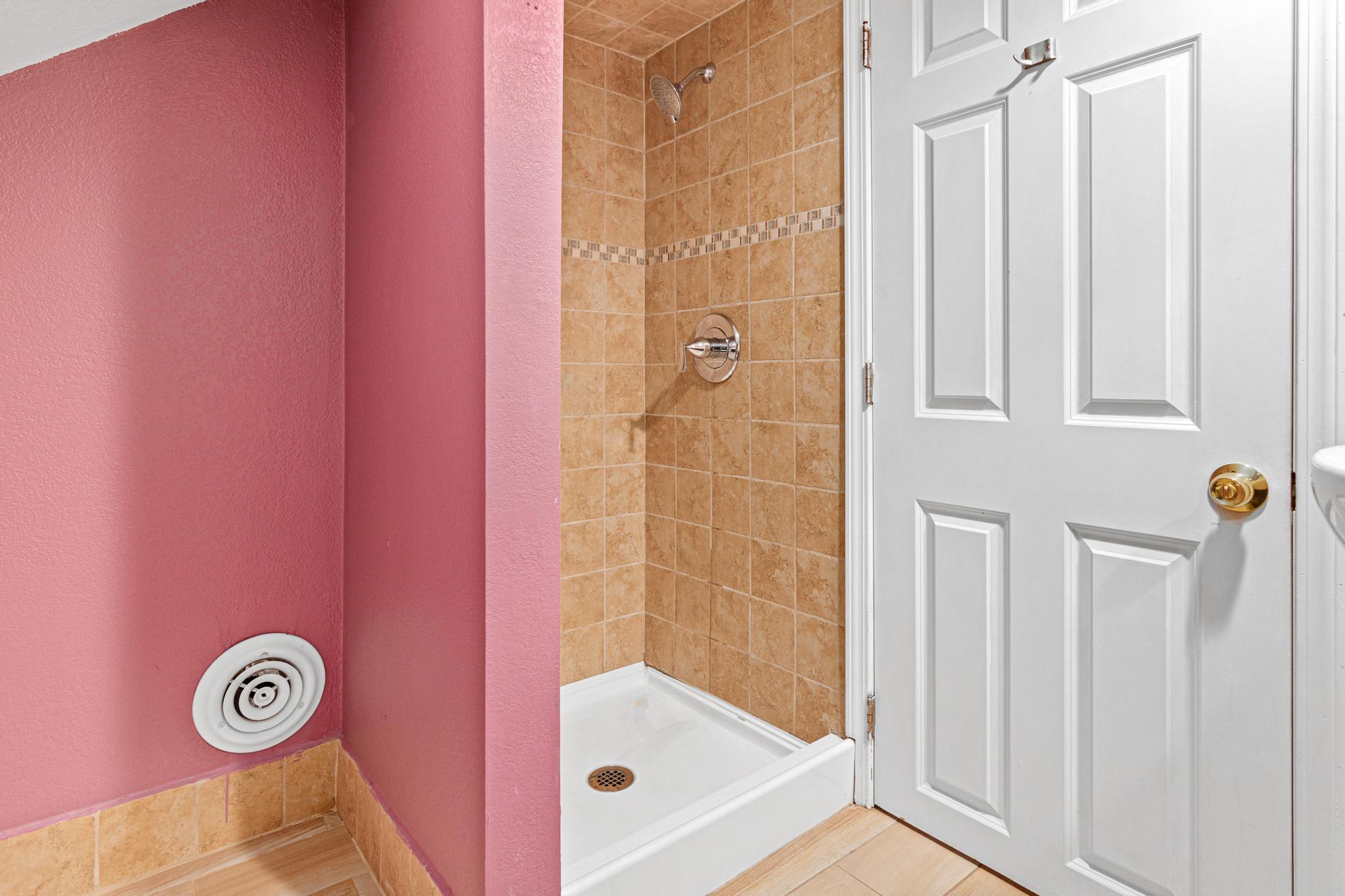 3/4 bathroom upper level