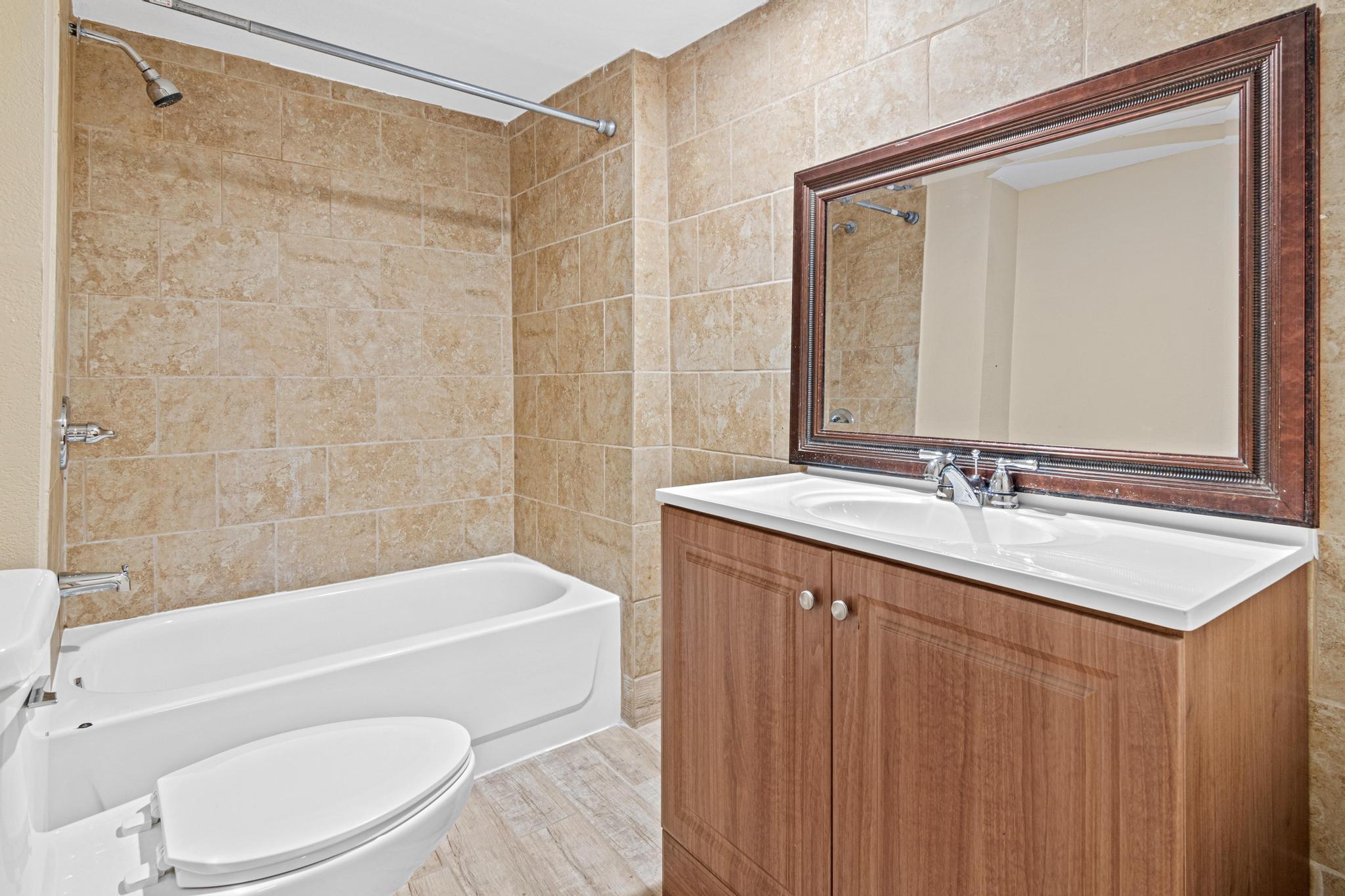 Lower level full bathroom!