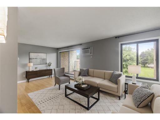 Your beautiful lving room! This photo has been virtually staged to display the livability.