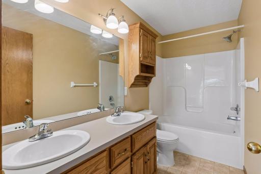2nd upper level full bath