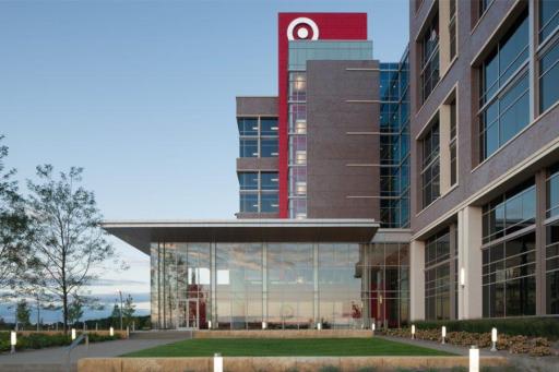 Target north headquarters 1.5 miles from the home.