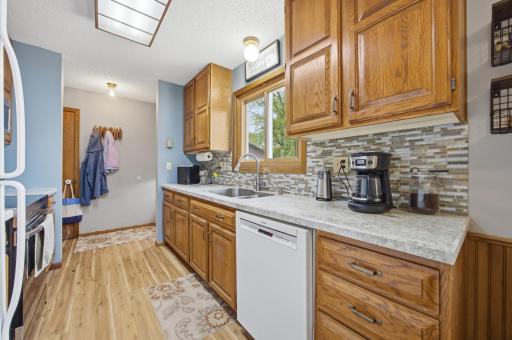 Kitchen (North facing window to Backyard)