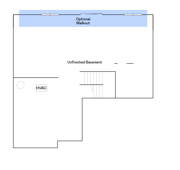 Lewis lower level floorplan