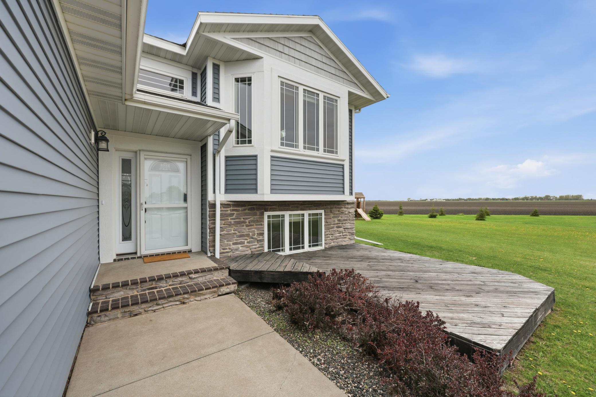 Front Wood Deck