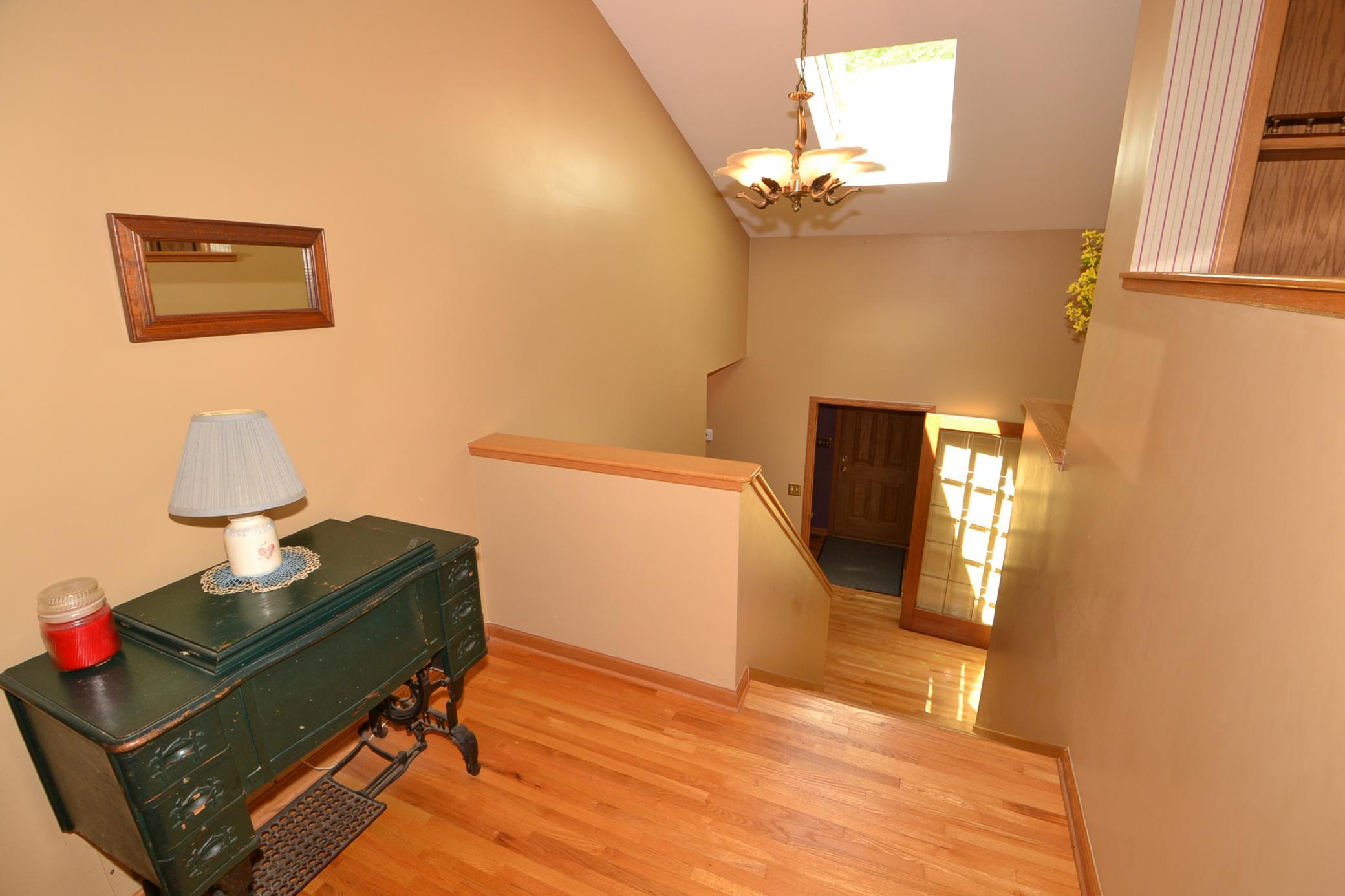 upper landing w/ skylight.JPG