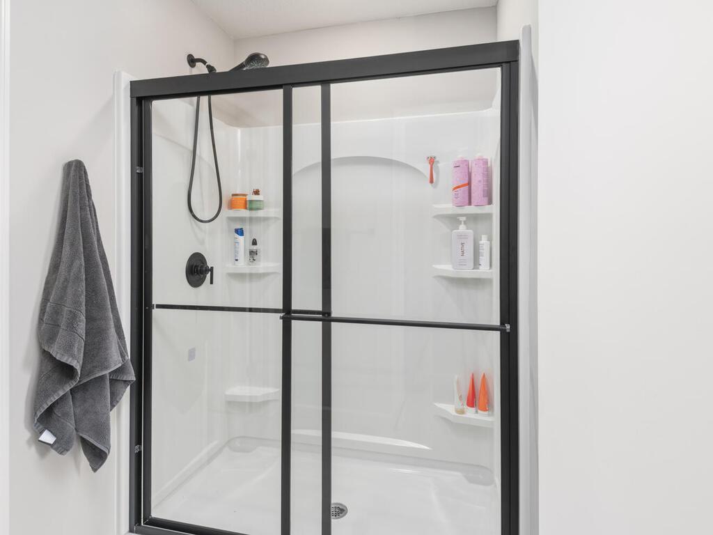 Full oversized shower!