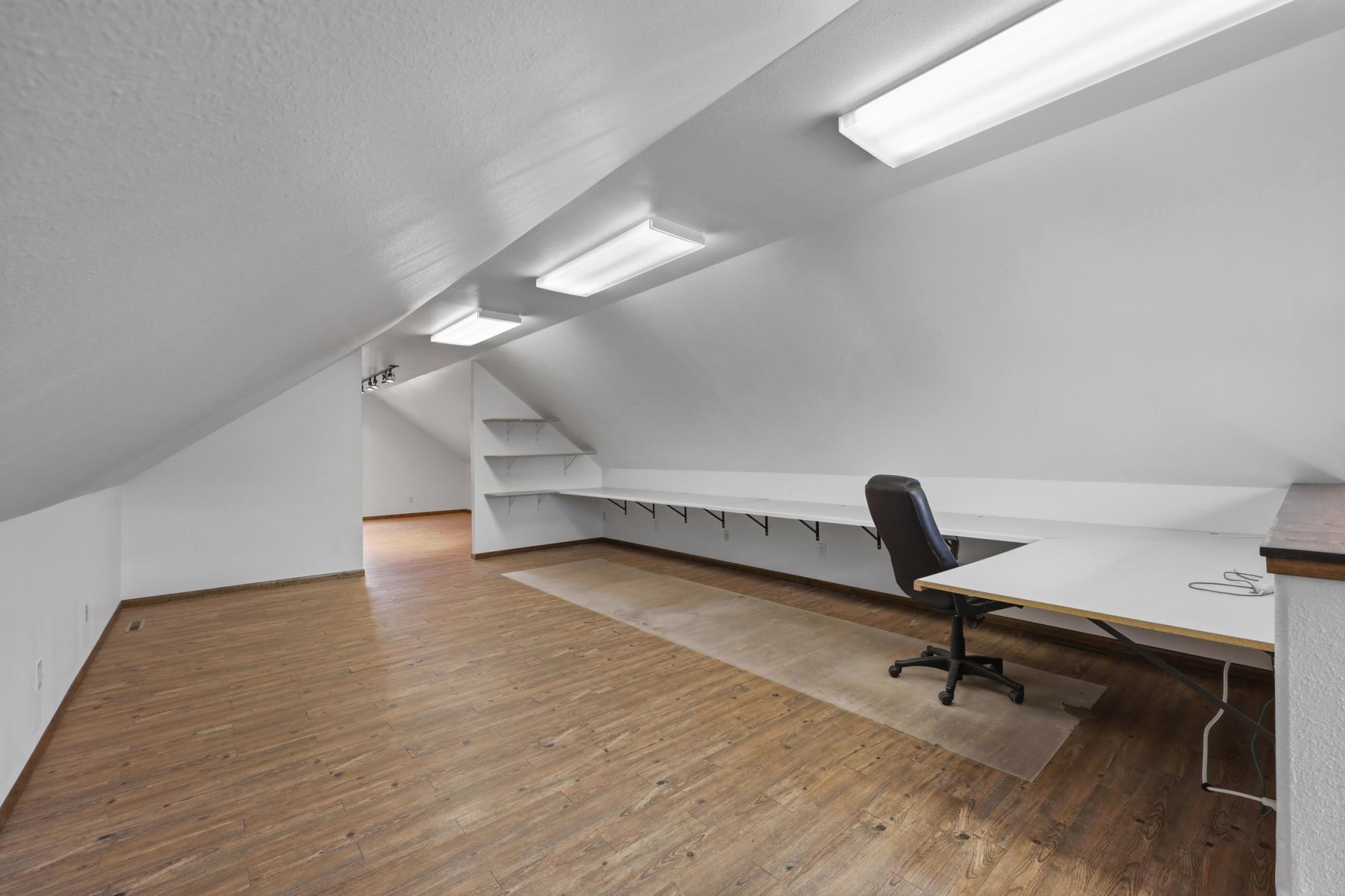 Bonus Space above Garage