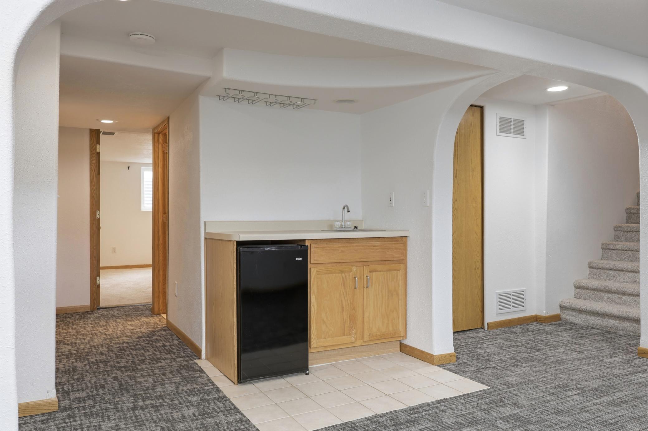 Basement Wet Bar Area