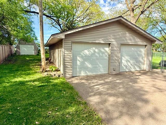 Oversized 2-Car Detached Garage
