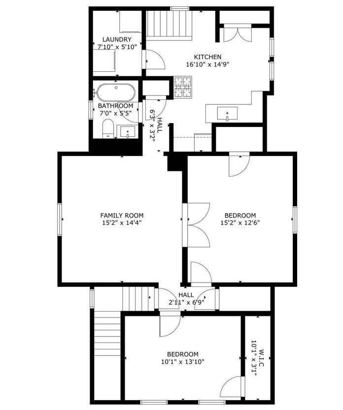 Upper Level Floor Plan