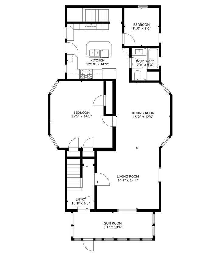 Main Level Floor Plan