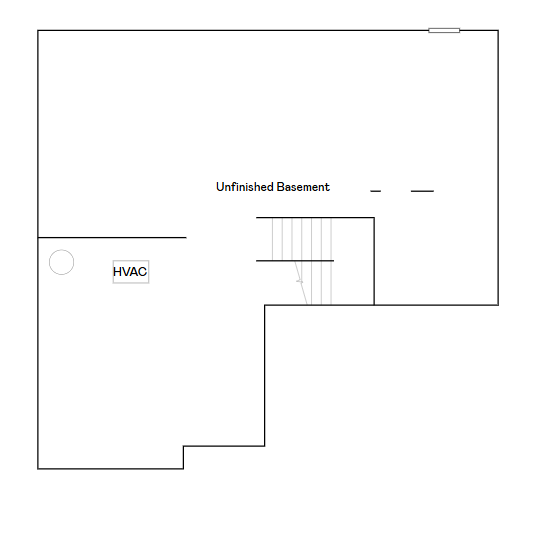 Lewis lower level floorplan.