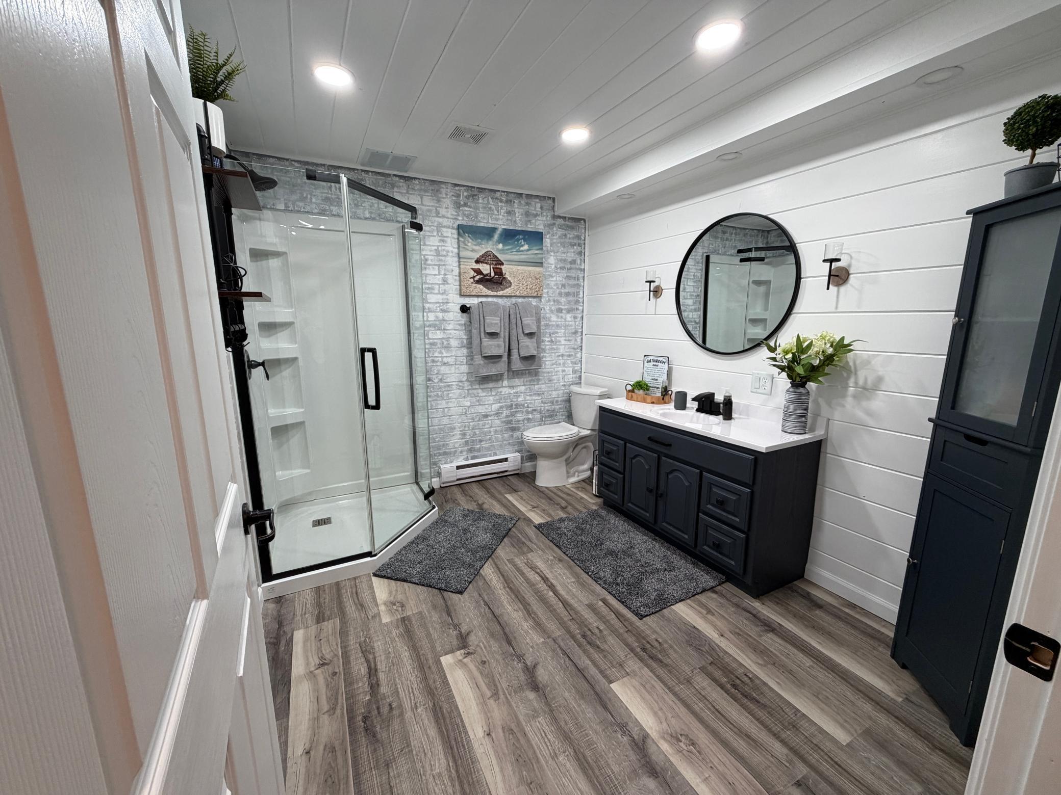 Basement 3/4 bath