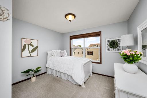 Bright and comfortable with generous closet space.