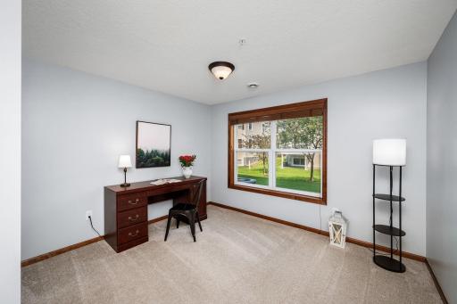 The 4th bedroom is perfect for guests, a private home office, or a workout space.