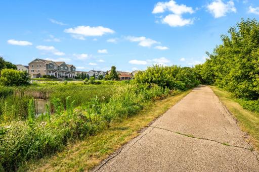 Scenic walking trails invite you to enjoy the outdoors year-round.