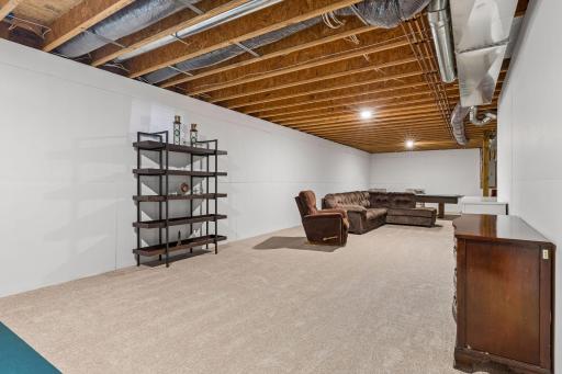 Partially finished lower level adds over 1,000 square feet of future potential