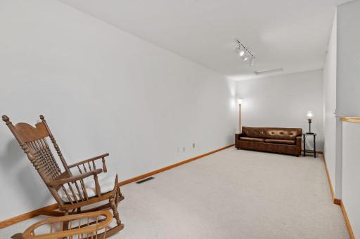 Imagine the options with 21' loft area. Exercise, office, den or playroom