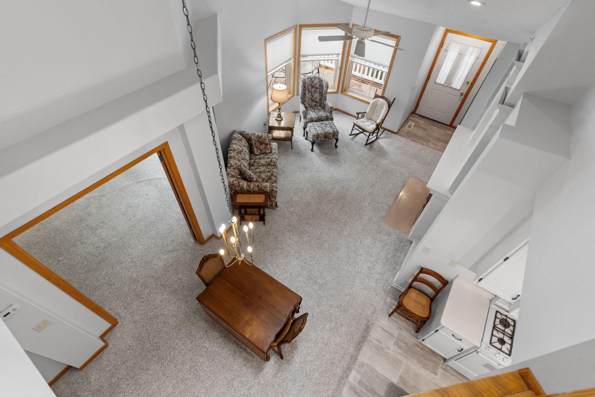 View from the amazing loft