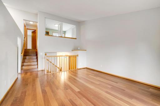 Stairs to upper level bedrooms