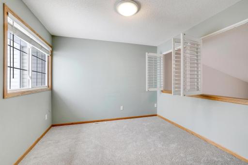 Sunny room with light from front and back