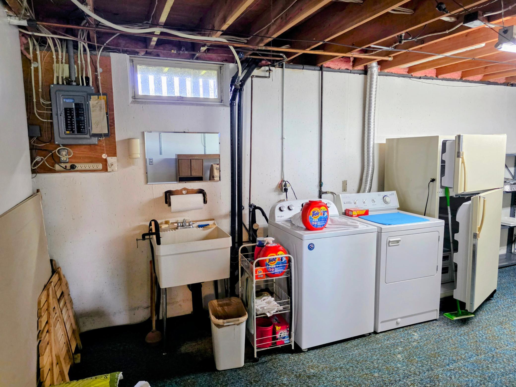 Laundry area