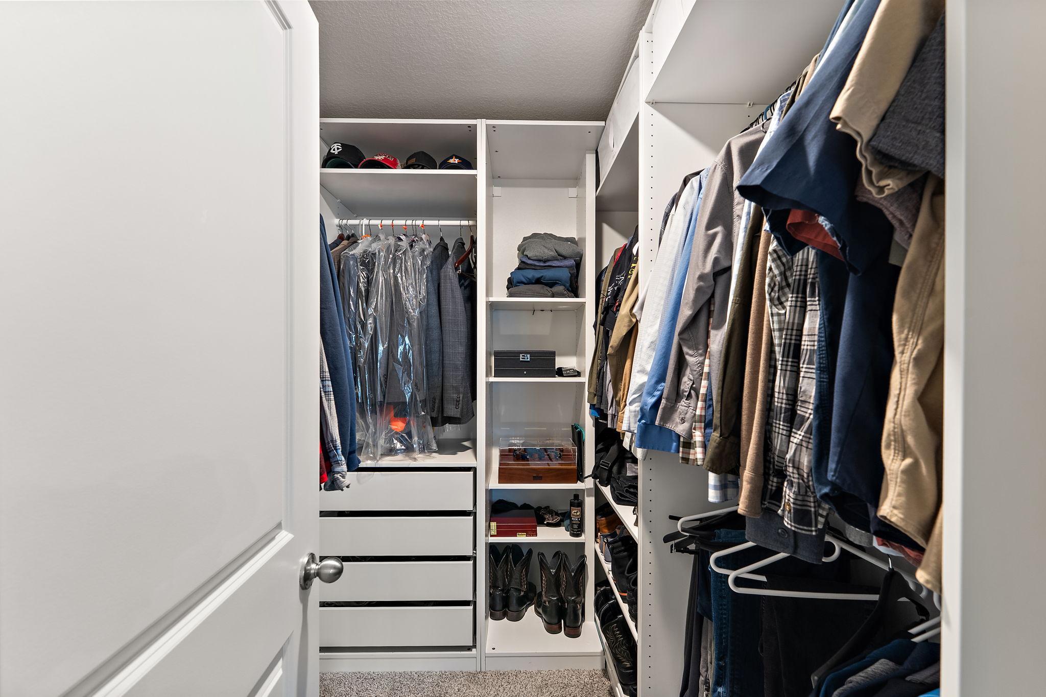 Primary Walk-In Closet