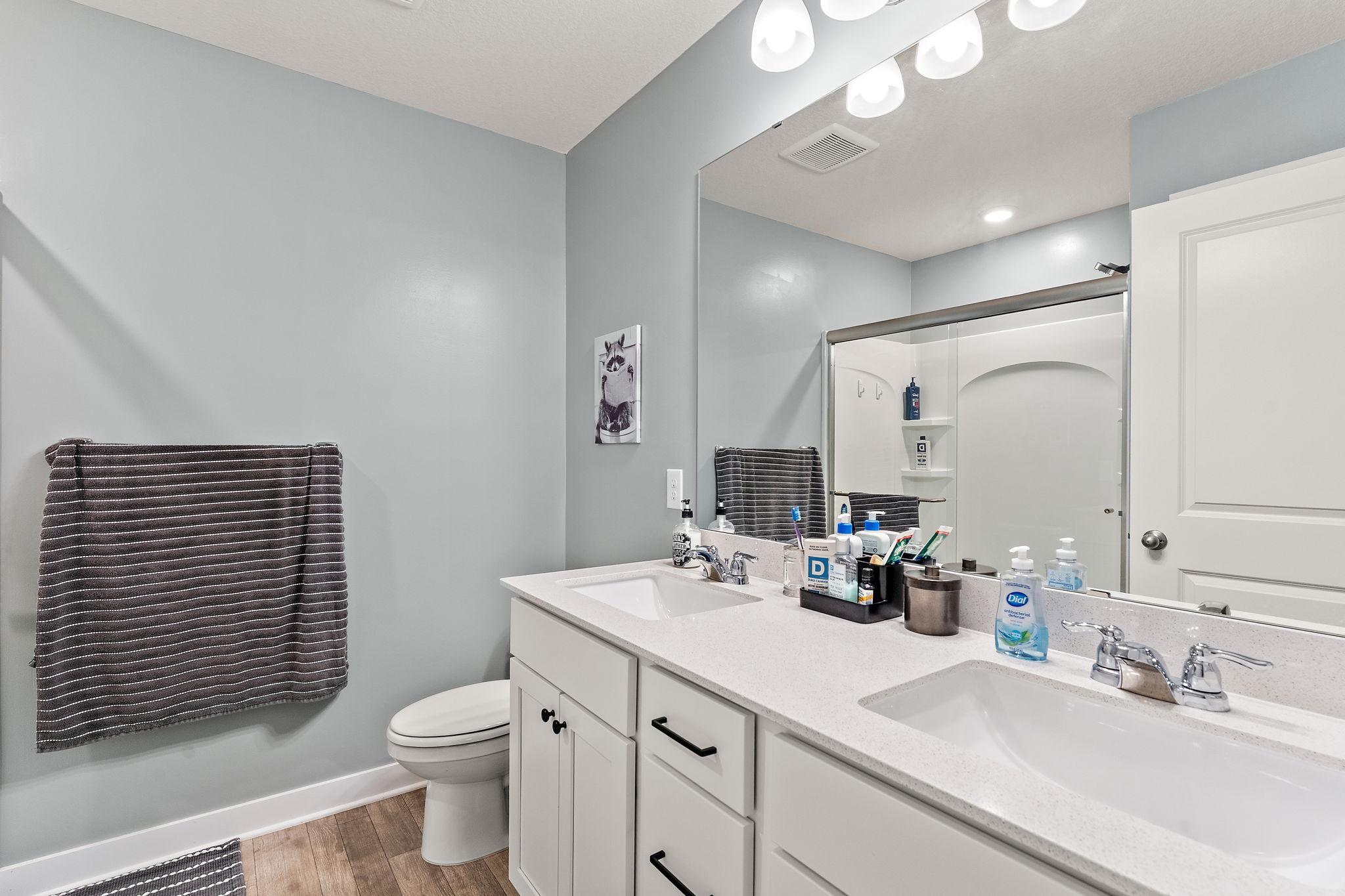 Primary Bathroom with Double Sinks
