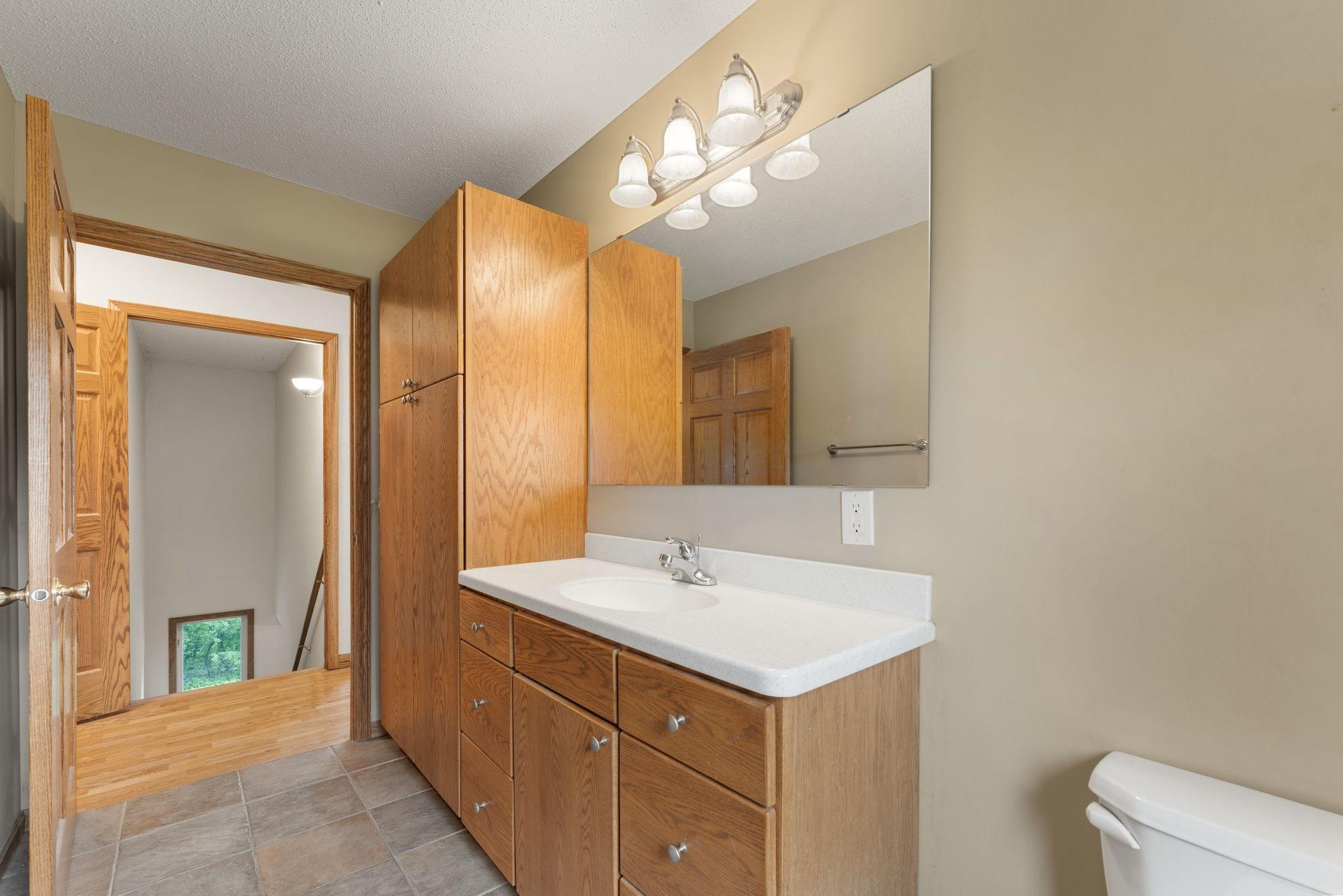 Main Level Full Bath w/heated floors