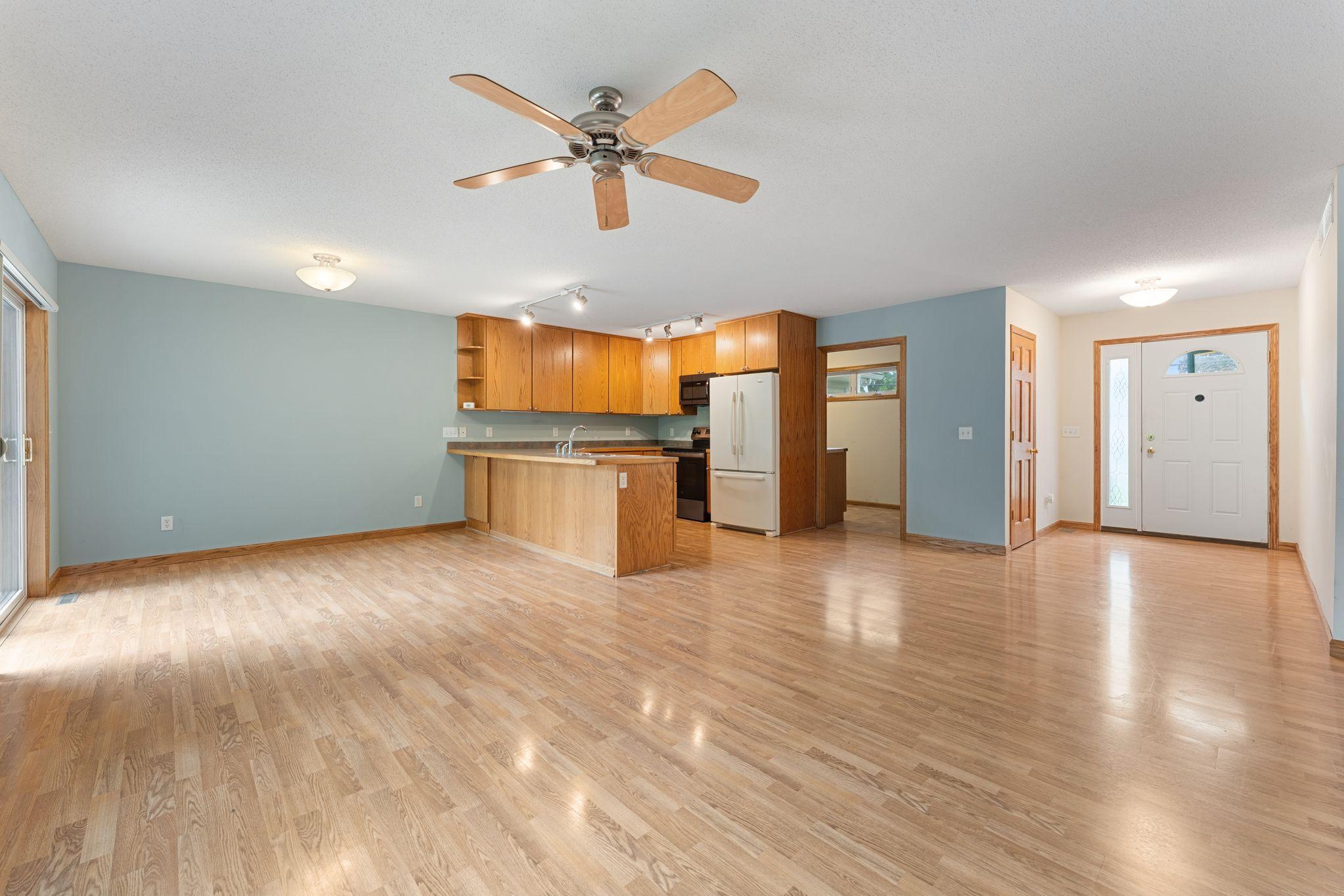 Living/Dining/Kitchen Area