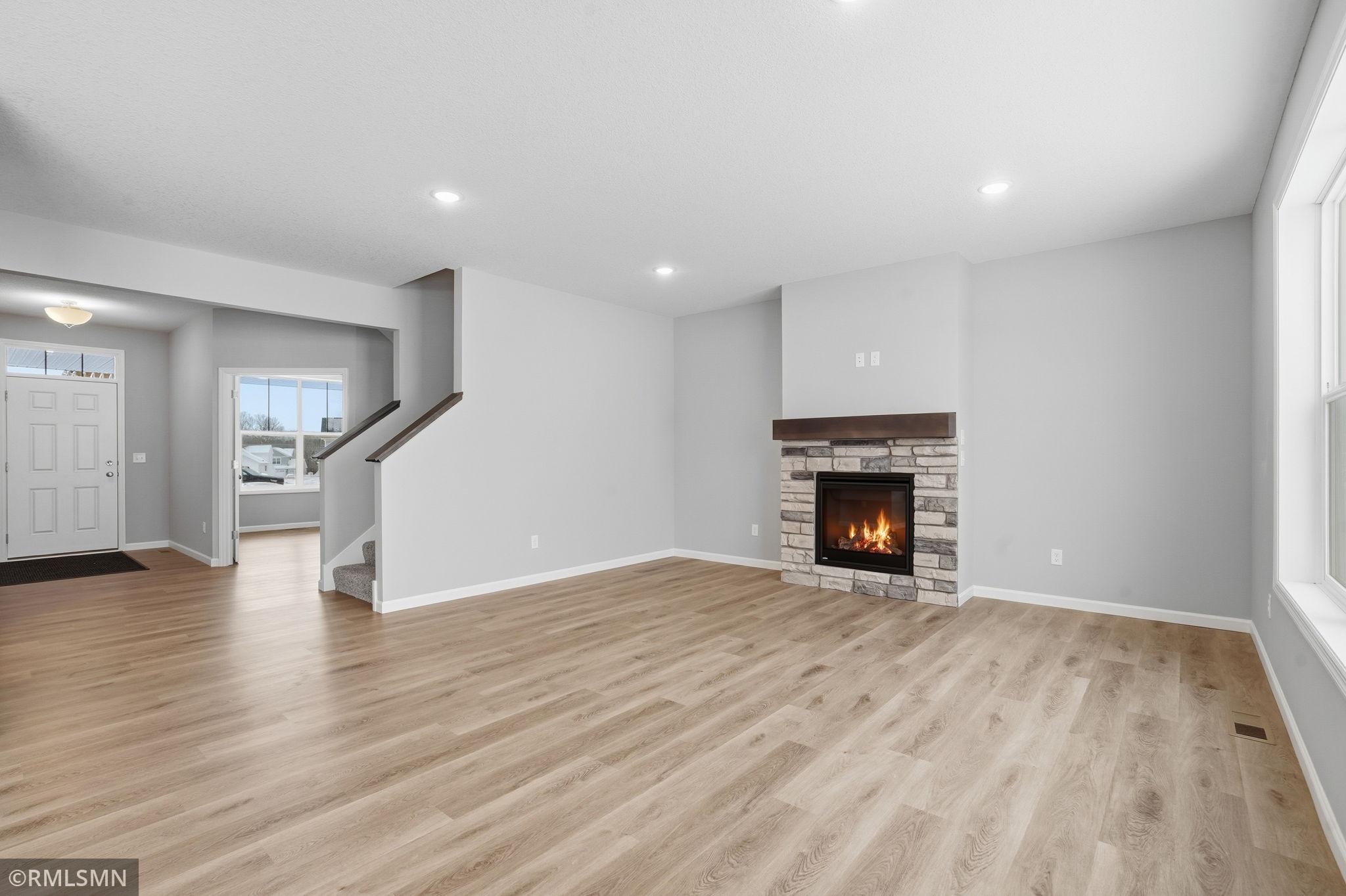 (Photo of previously finished home)