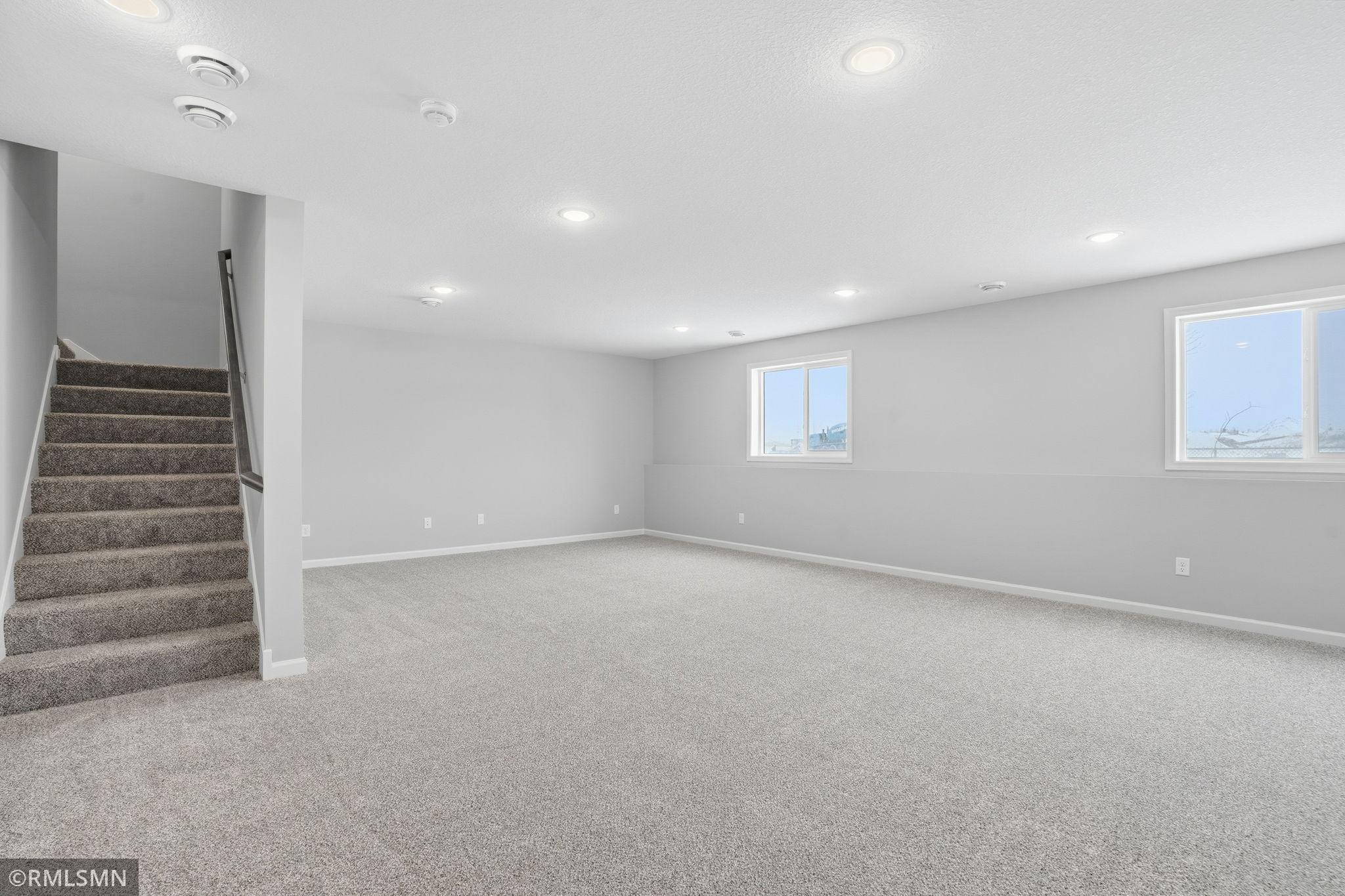 (Photo of previously finished home)