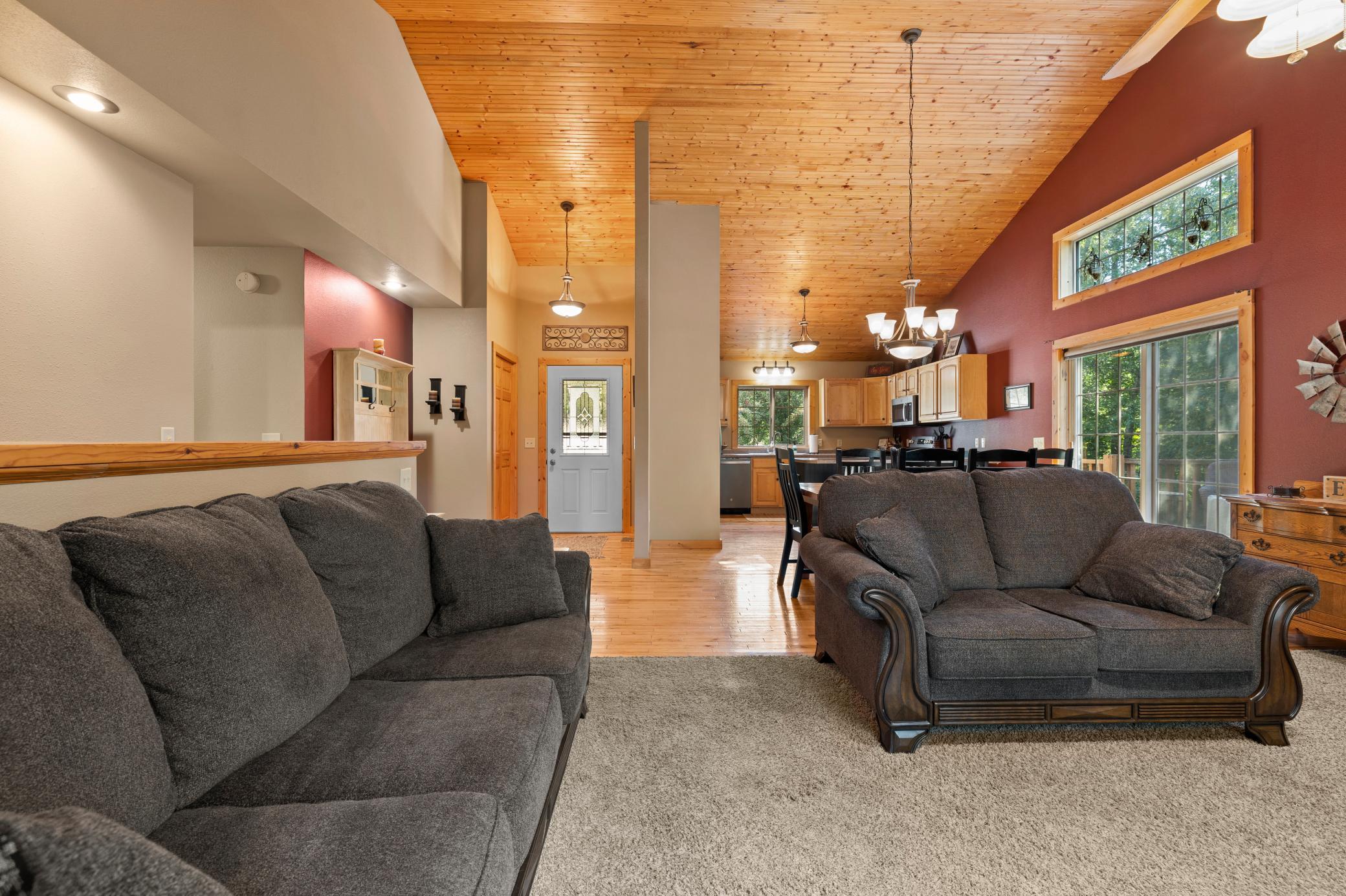 Living Room- open concept floorplan, PERFECT for entertaining!