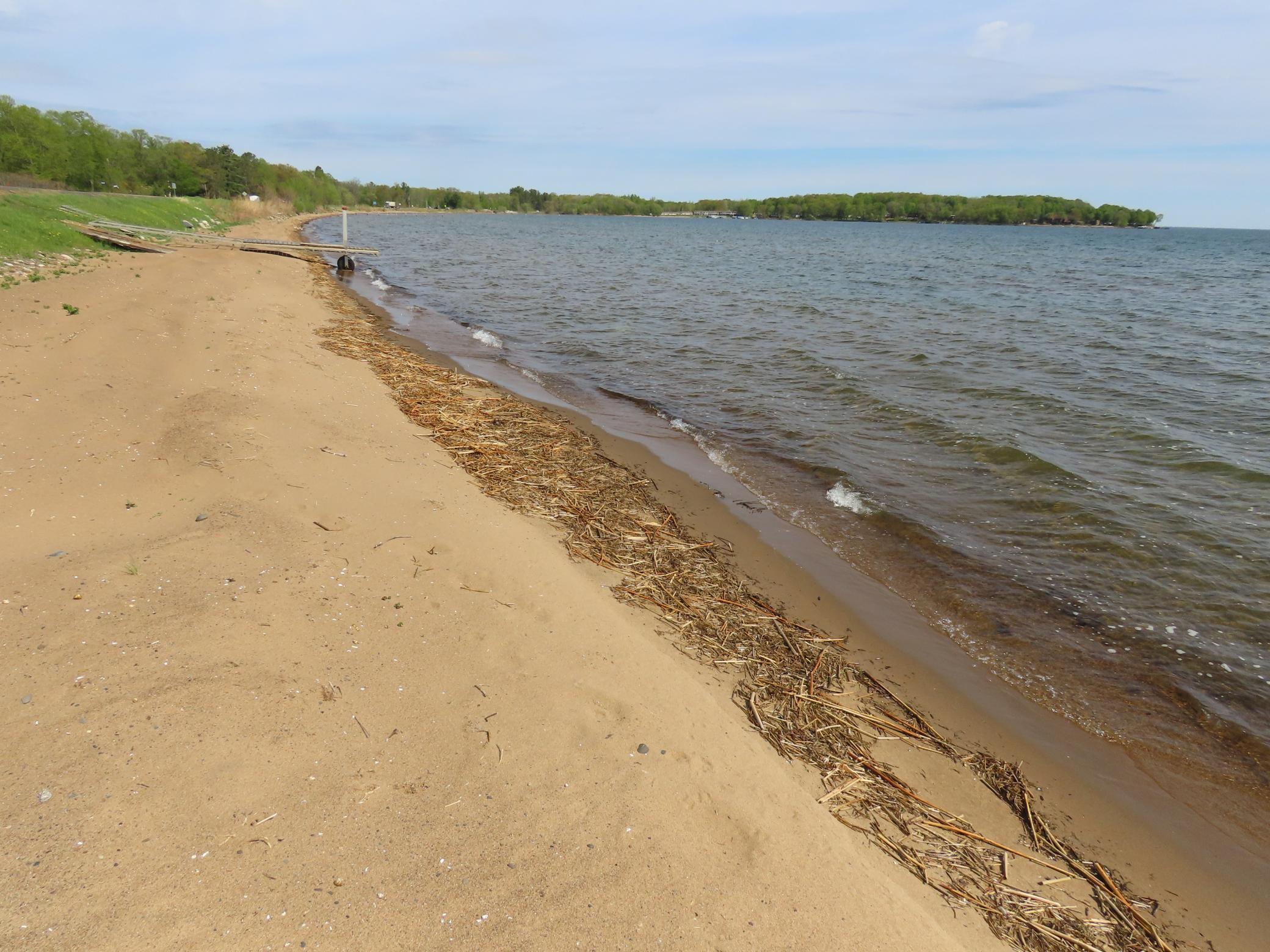 Sandy beach