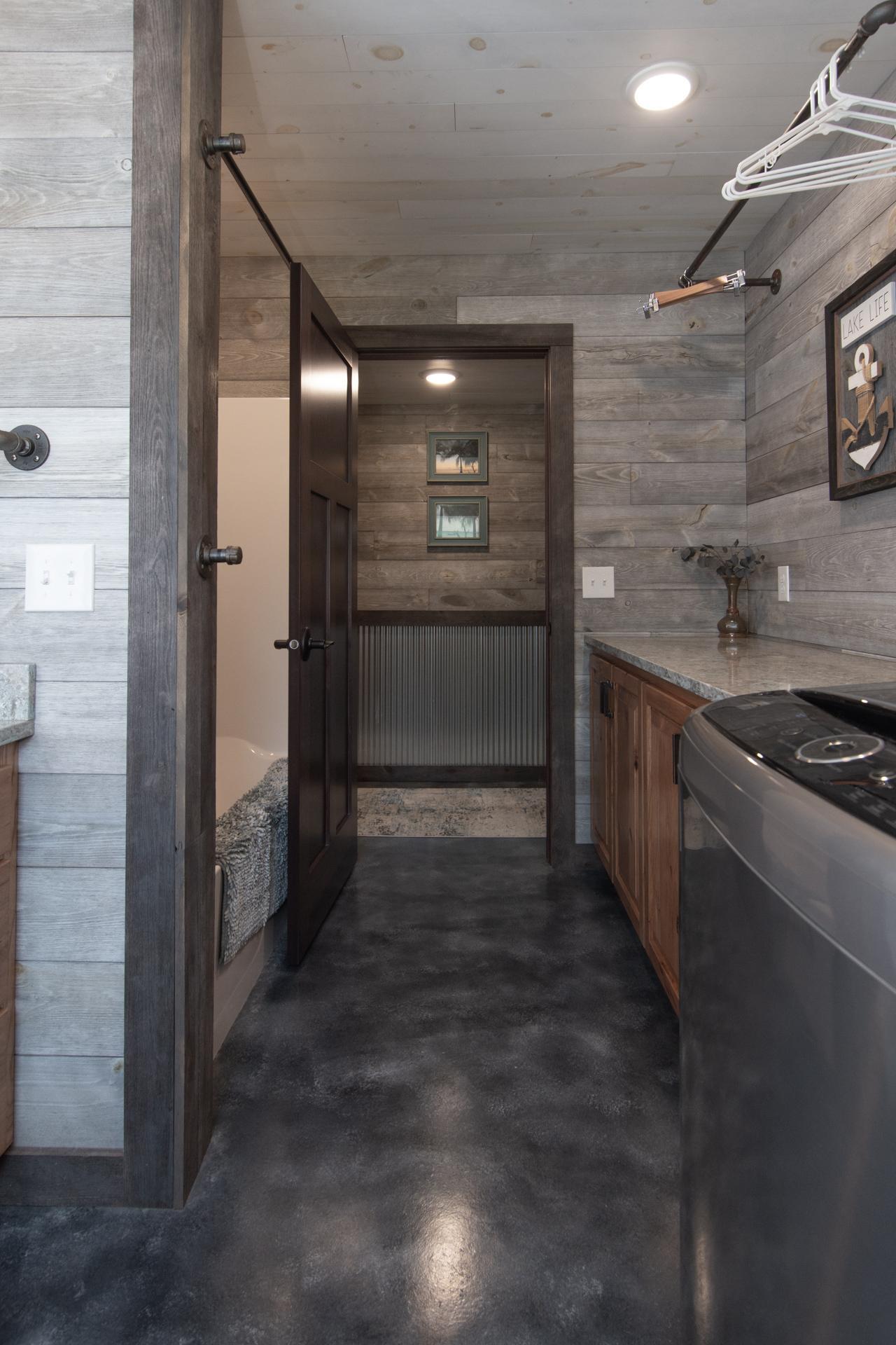 Main floor full bathroom.