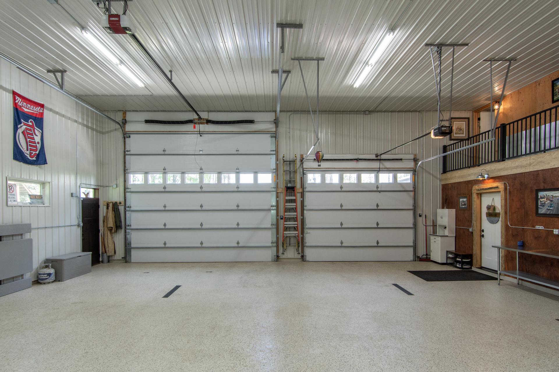 16' and 14' Garage doors,