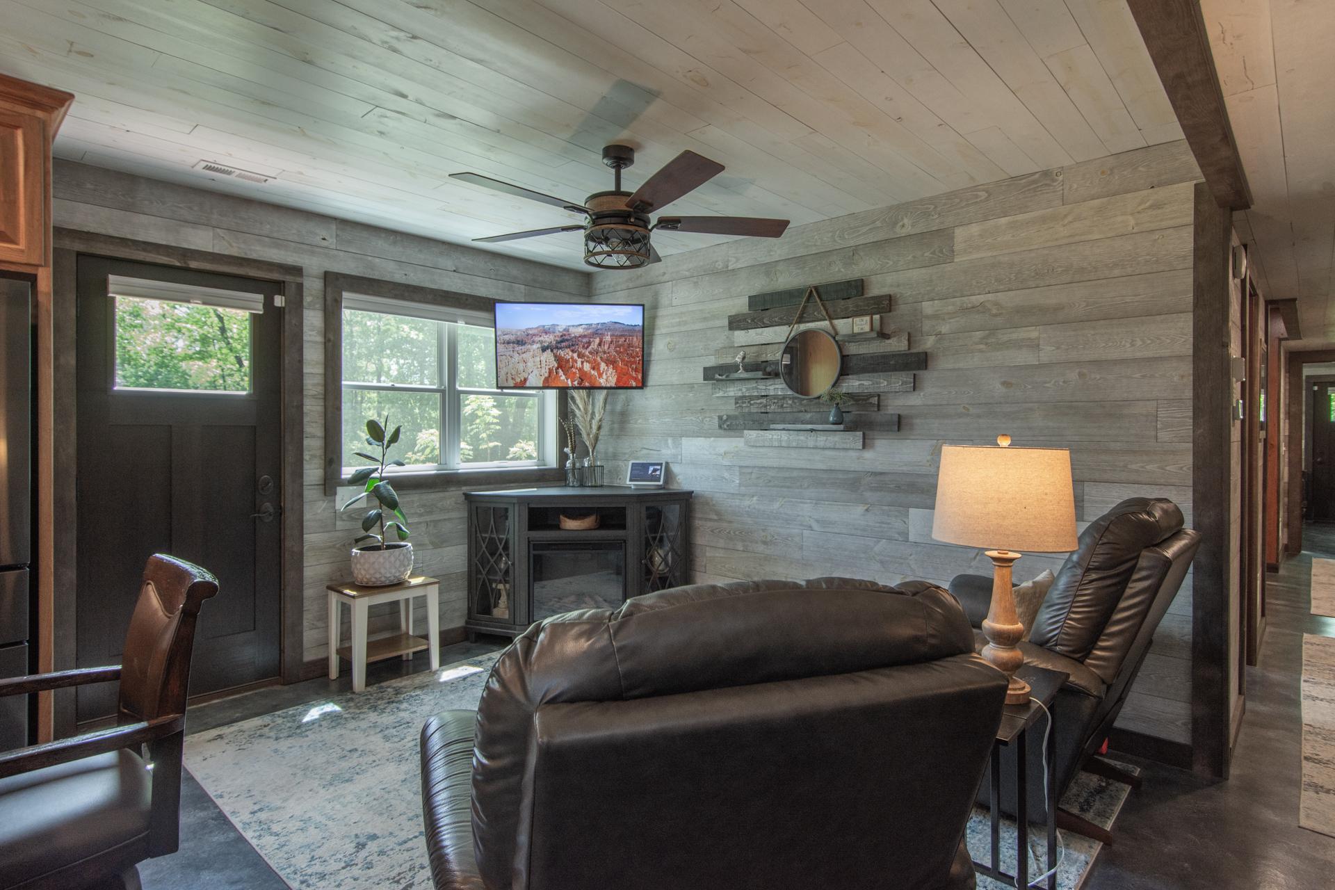 Living room area.