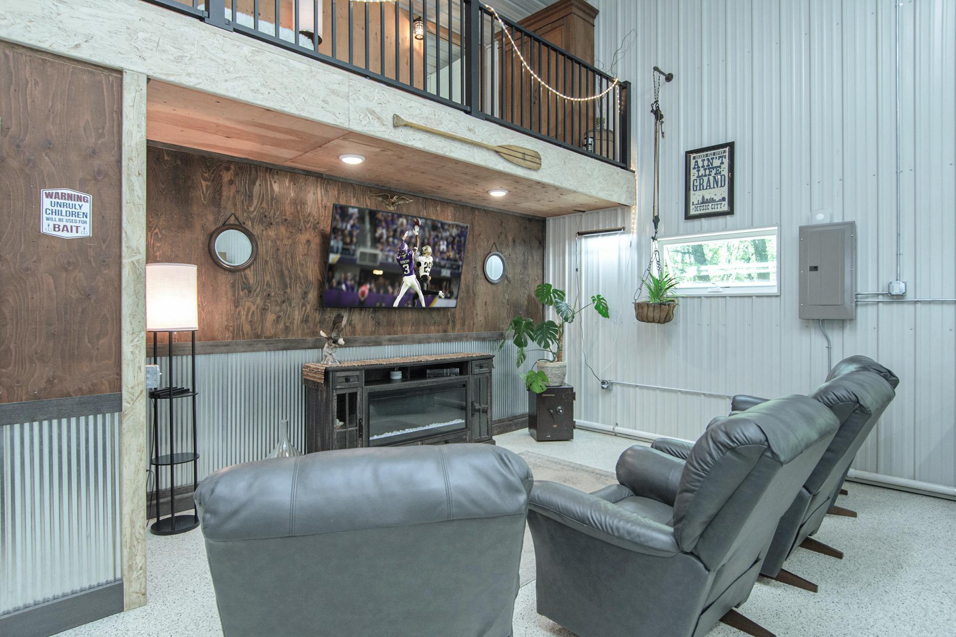 Family room area.