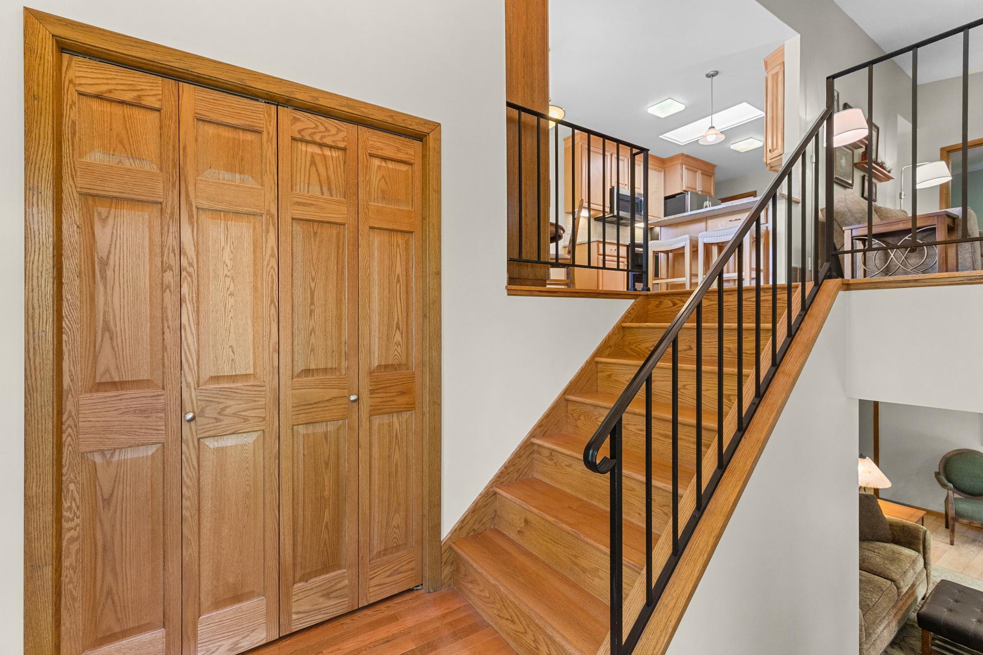 From entry to exit, one will appreciate the quality of features throughout this well-appointed home.