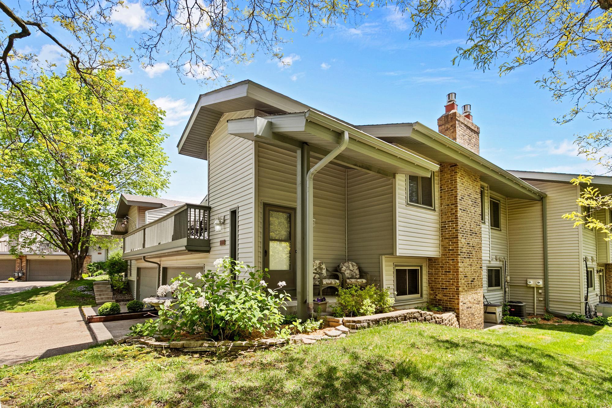 A Handsome home featuring a park like setting allows one to feel both privacy with the strategic placement of this home and security of being in a well-maintained and well-managed community.