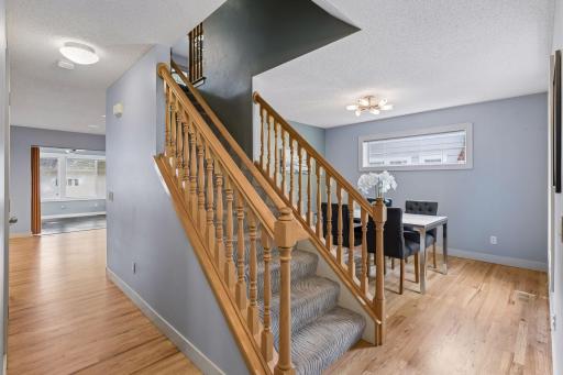 Flawless and gleaming hardwood floors - the floors were just refinished!