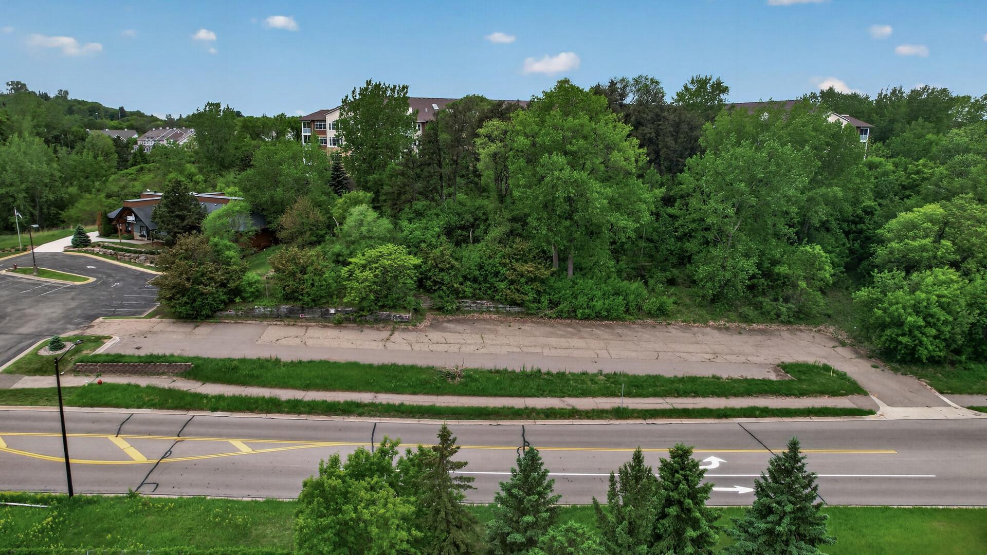 Parking lot area