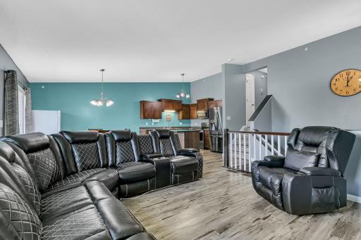 Living, Dining & Kitchen - main level