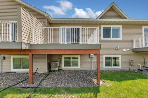 Deck & Back of Townhome