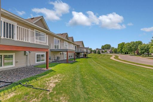 Side of Townhome